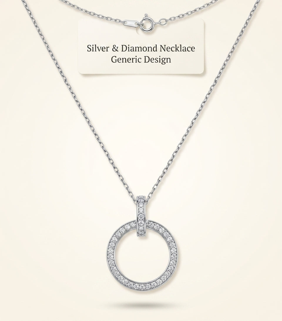 Cartier Juste un Clou necklace 18kt white gold, UK version