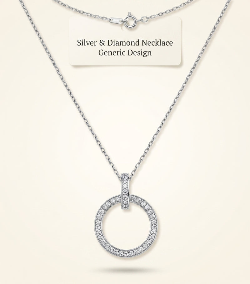 Cartier Juste un Clou necklace 18kt white gold, UK version