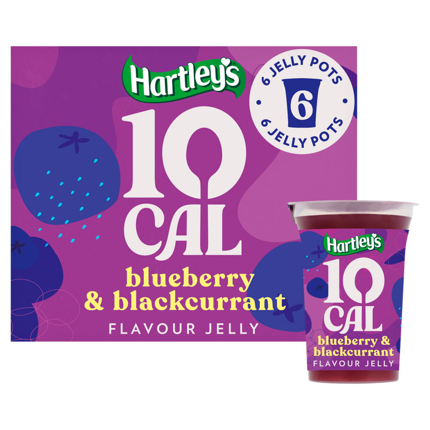 Hartley's 10 Cal Blueberry & Blackcurrant Flavour Jelly GOODS ASDA   