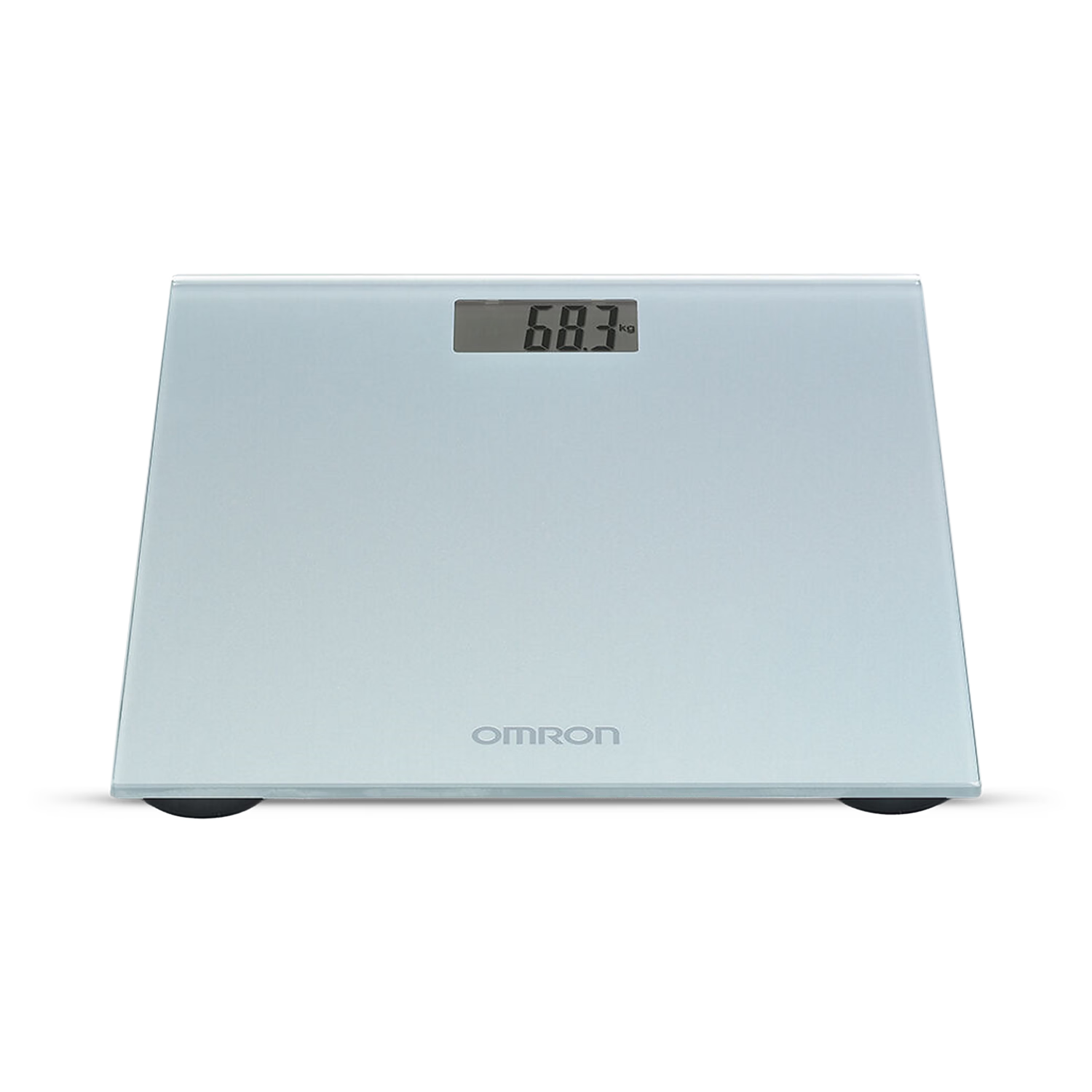 Omron digital scale silky grey HN289, imported from the UK