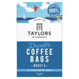 Taylors of Harrogate Decaffe Ground Coffee Bags x10 GOODS Sainsburys   