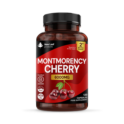 Holland & Barrett New Leaf Products Montmorency Cherry Capsules 120 capsules- Buy online at McGrocer