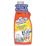 Mr Muscle Gel Kitchen Sink & Drain Unblocker 500ml GOODS Sainsburys   