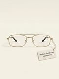 Cartier CT0556O rectangle metal optical glasses (British brand)