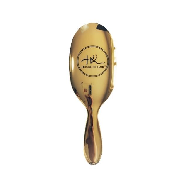 House Of Hair UK Gold Hair Extension Brush Mini/Travel Size GOODS Superdrug   