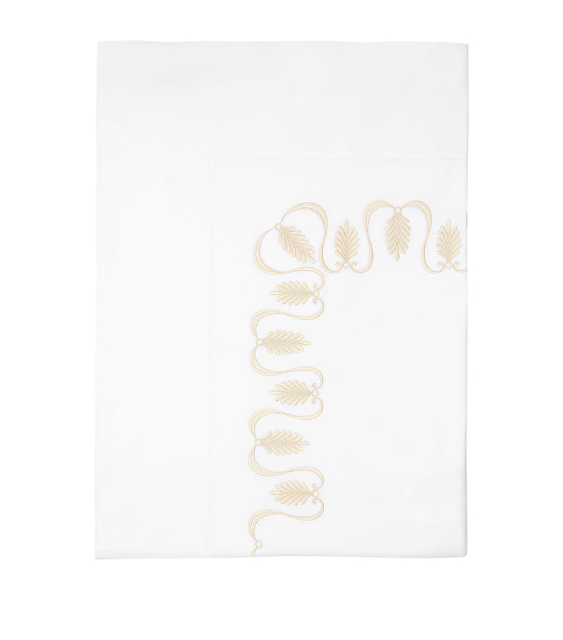 Pratesi King Flat Sheet 275cm x 275cm, imported from the UK