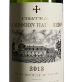 Château La Mission Haut Brion white wine 2012 75cl - British product