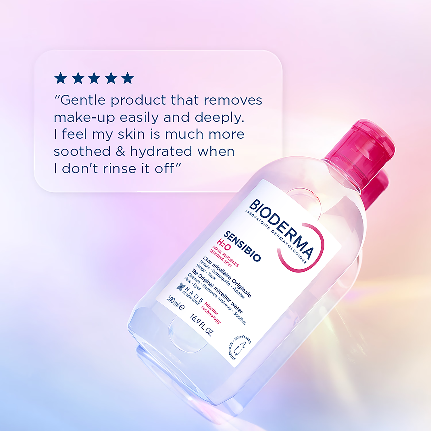Bioderma Sensibio H2O micellar water cleanser 250ml (British brand)