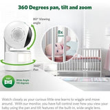 LeapFrog 920HD Pan Tilt Baby Monitor 7 inch, imported from UK