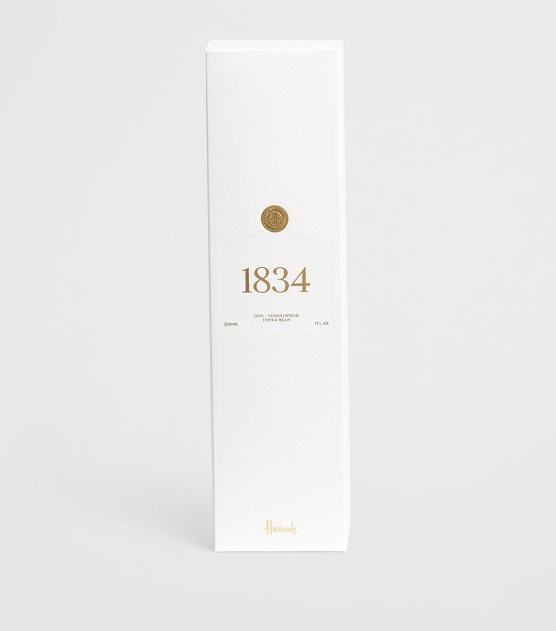 Harrods 1834 reed diffuser 200ml, UK version