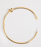 Engelbert yellow gold Legacy Knot bangle (British brand)
