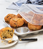Nordic Ware 12-cup muffin pan with lid, UK version
