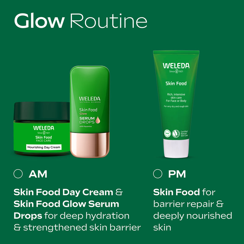 Weleda skin food glow serum drops 30ml - British product