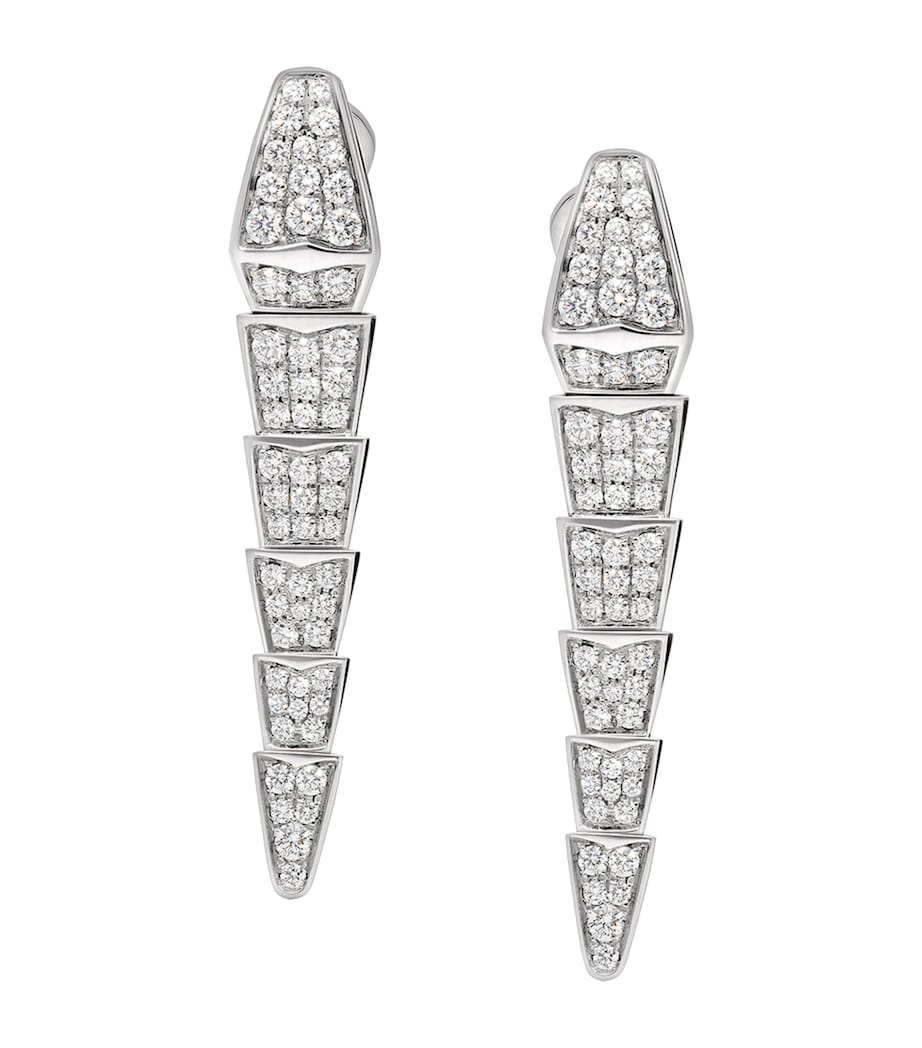 Bvlgari Serpenti Viper drop earrings, UK version
