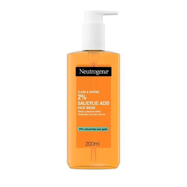 Neutrogena® Clear & Defend Facial Wash 200ml GOODS Superdrug   