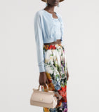 Dolce & Gabbana Sicily top-handle leather bag with gold hardware, UK version