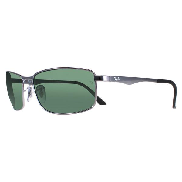 Ray-Ban 3498 men's sunglasses Gunmetal Green, UK version