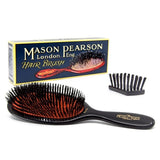 Mason Pearson extra large boar bristle hairbrush black - British product