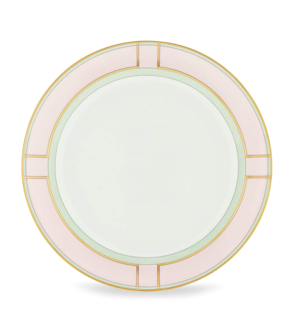 GINORI 1735 porcelain Colonna Diva Rosa side plate 24cm, UK version