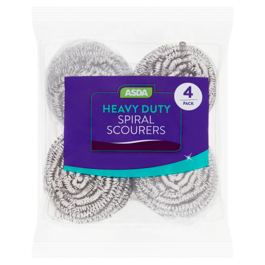 ASDA Spiral Scourers Accessories & Cleaning ASDA   