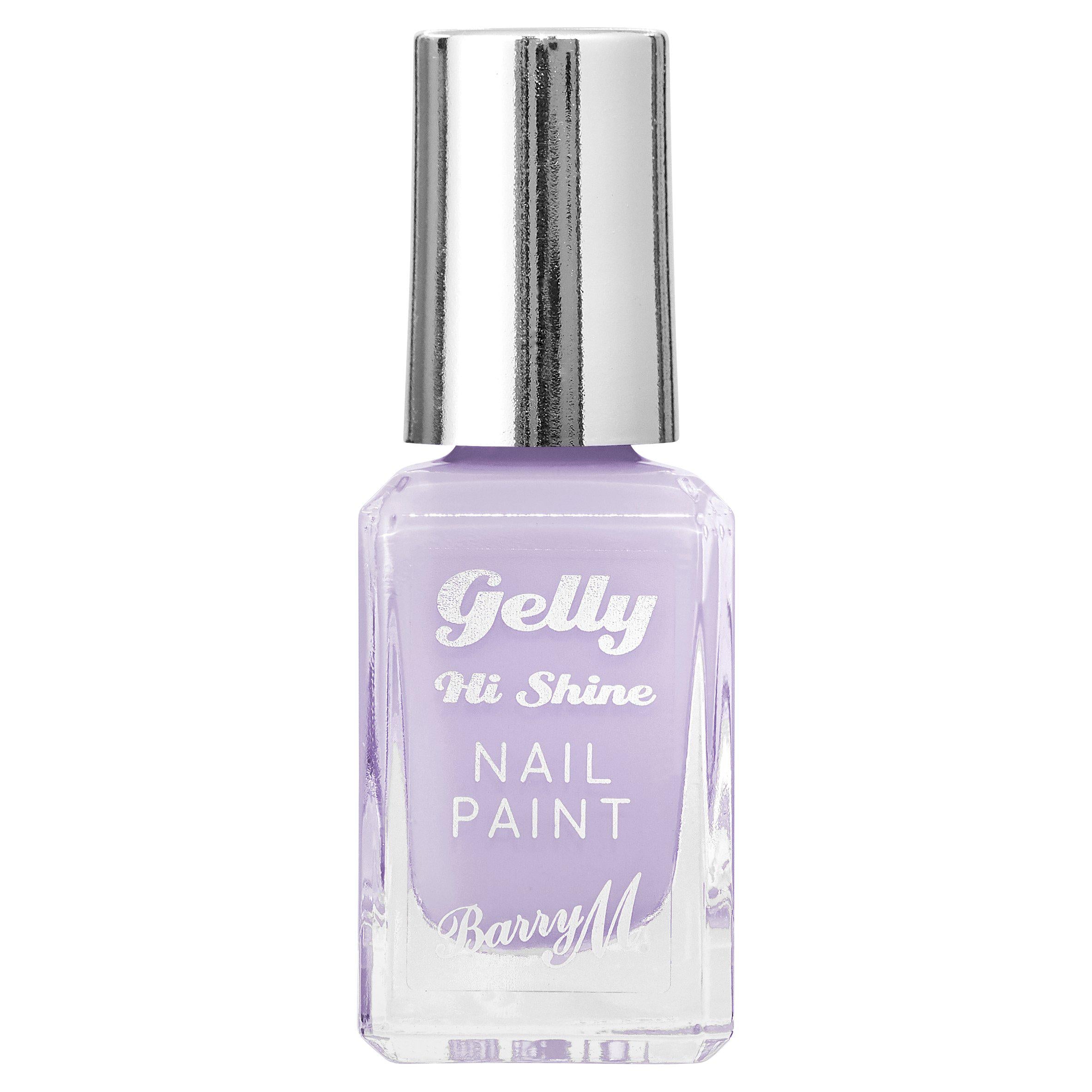 Barry M Gelly Hi Shine Nail Paint 121 Lavender 10ml GOODS Sainsburys   