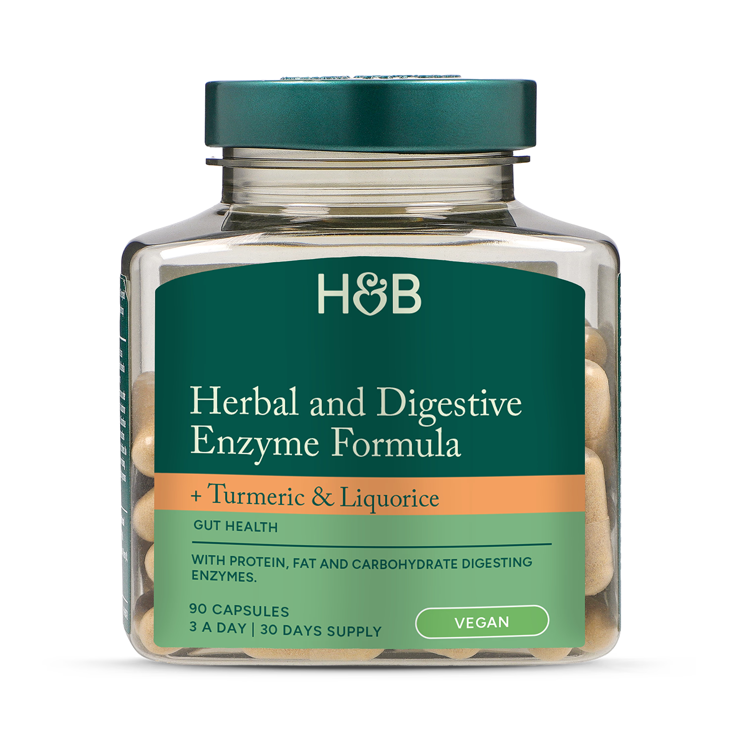 Holland & Barrett Digestive Enzyme Formula 90 Capsules, UK version