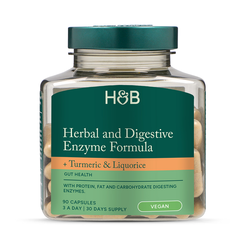 Holland & Barrett Digestive Enzyme Formula 90 Capsules, UK version