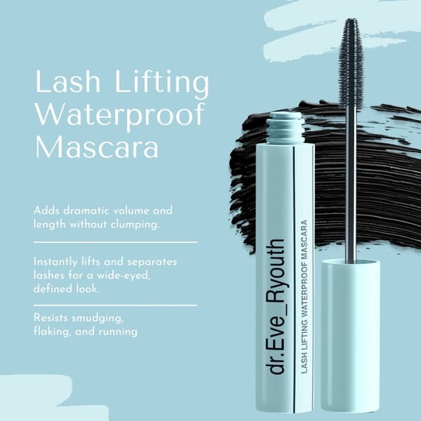 Dr. Eve Ryouth lash lifting waterproof mascara - British product