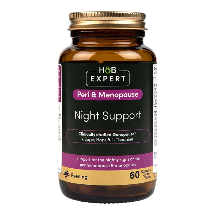 H&B Expert Menopause Night 60 Capsules Food Supplement Holland&Barrett   