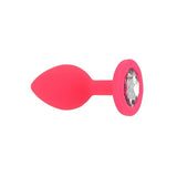 Loving Joy pink silicone butt plug small, imported from the UK