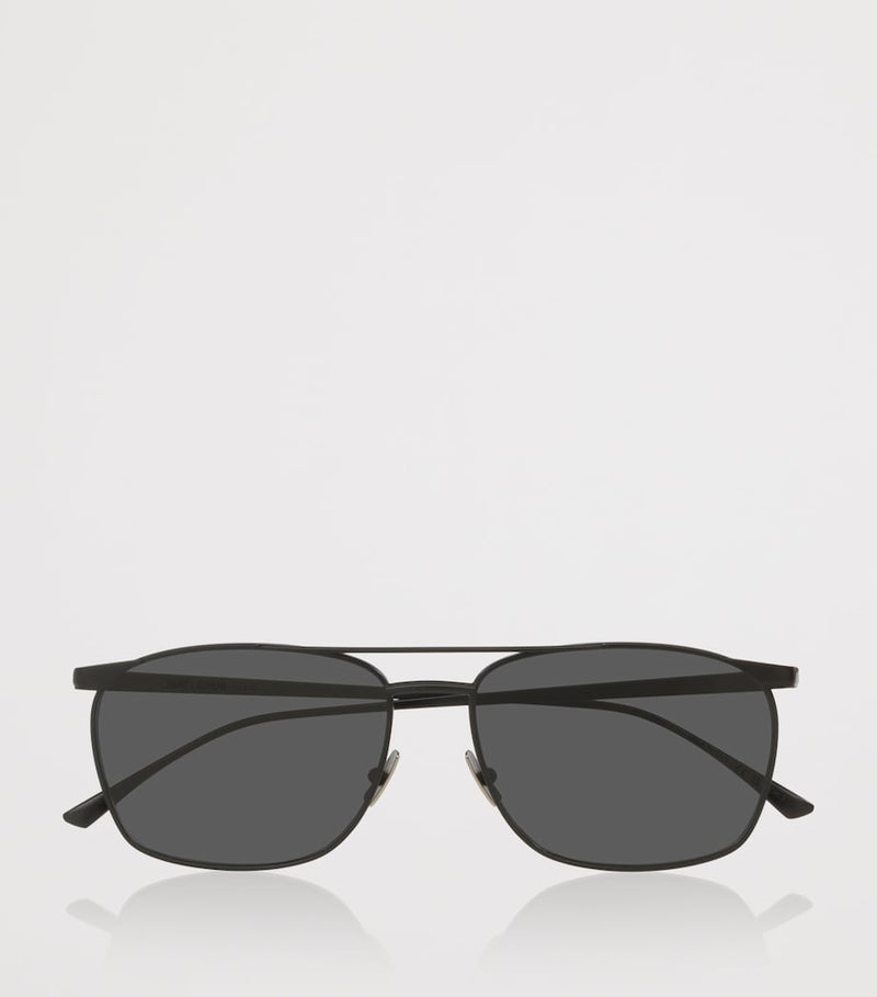 Saint Laurent Metal Pilot sunglasses, UK version