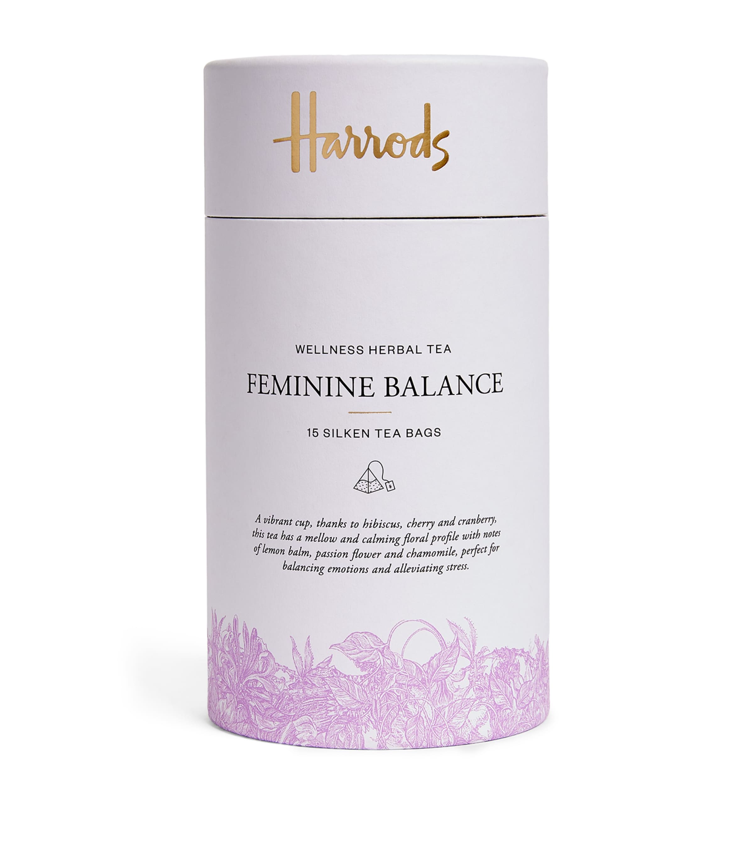 Harrods Feminine Balance Herbal Tea 15 Tea Bags, UK version