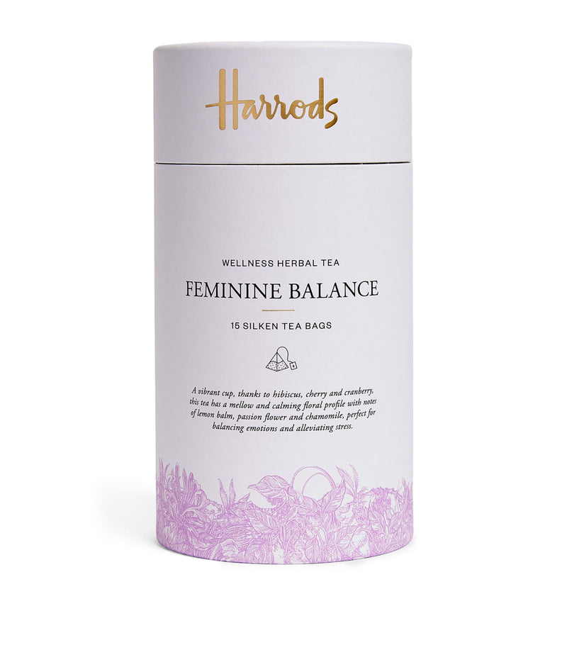 Harrods Feminine Balance Herbal Tea 15 Tea Bags, UK version