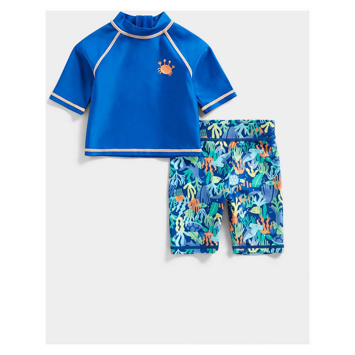 Mothercare Sealife Sunsafe Rash Vest and Shorts UPF50+ GOODS Boots   