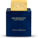 Swiss Arabian Shaghaf Oud Azraq EDP 75ml, imported from the UK