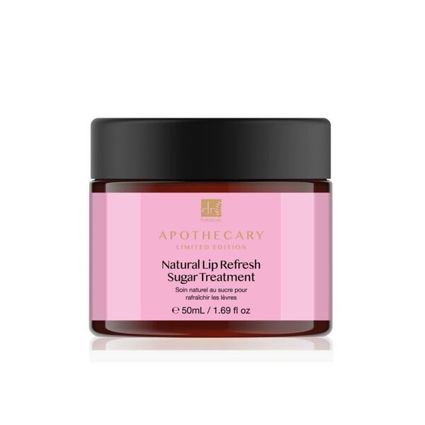 Dr Botanicals lip scrub anti-ageing sugar treatment 50ml, imported from the UK