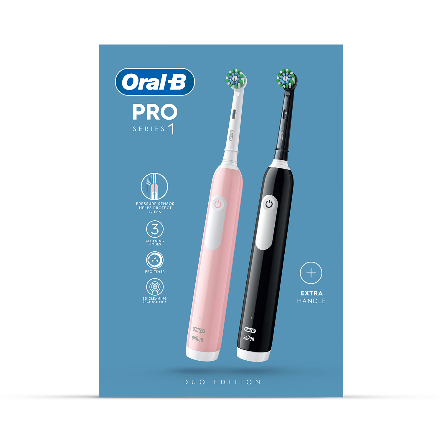 Oral-B Pro Series 1 electric toothbrush, imported from the UK