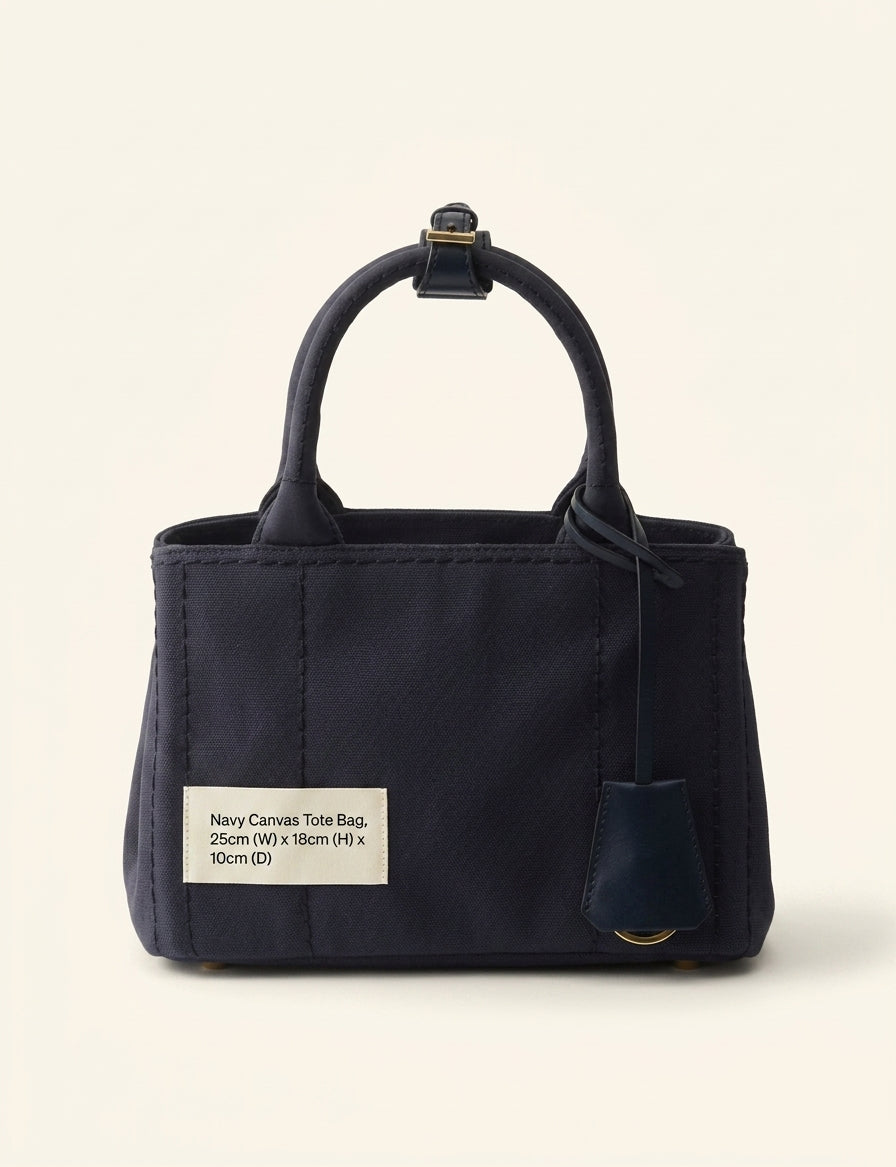 Prada Jardinière mini cotton-canvas top-handle bag, UK version