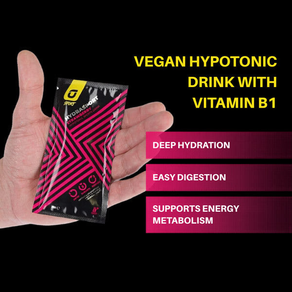 Recuperation strawberry hypotonic drink powder 20 sachets - British product