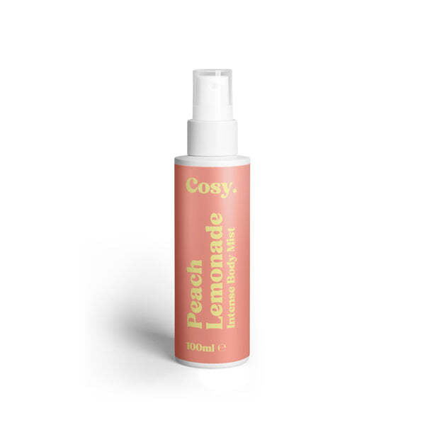 Cosy Peach Lemonade Body Mist 100ml, imported from the UK