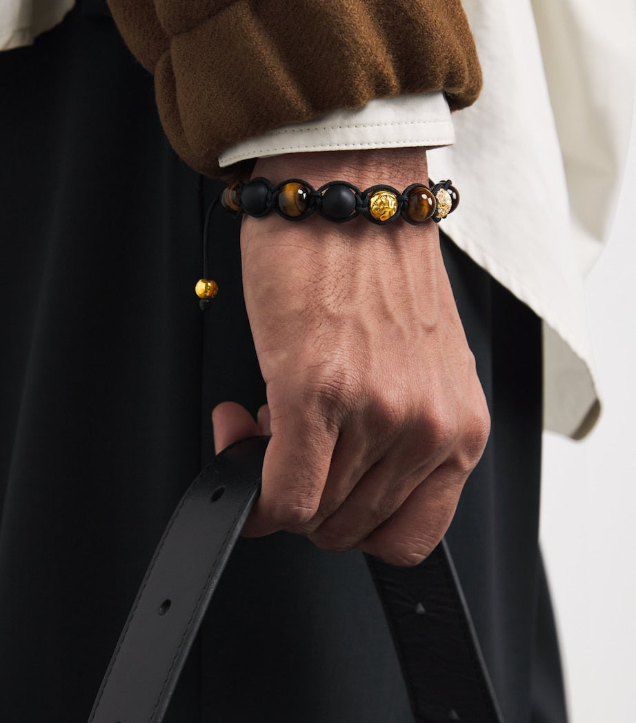 Nialaya beaded adjustable bracelet, imported from the UK