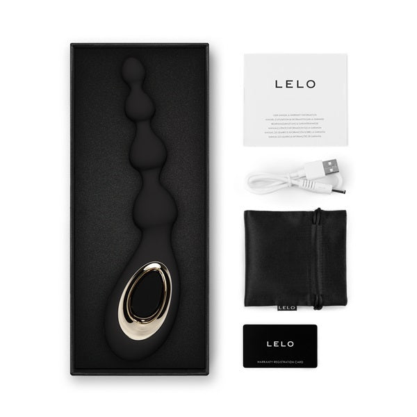 LELO Soraya anal beads black (British brand)