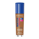 Rimmel Match Perfection Foundation Bronze GOODS Superdrug NOISETTE  