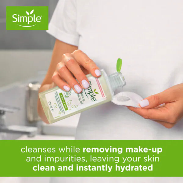 Simple Kind to Skin Hydrating Cleansing Oil 125 ml (British brand)