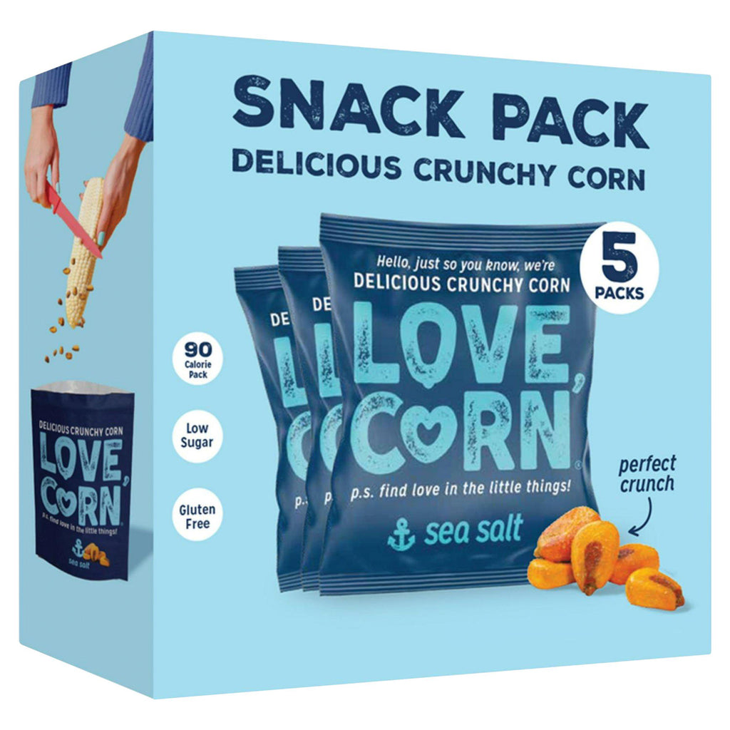 Love Corn Sea Salt Delicious Crunchy Corn 5x20g