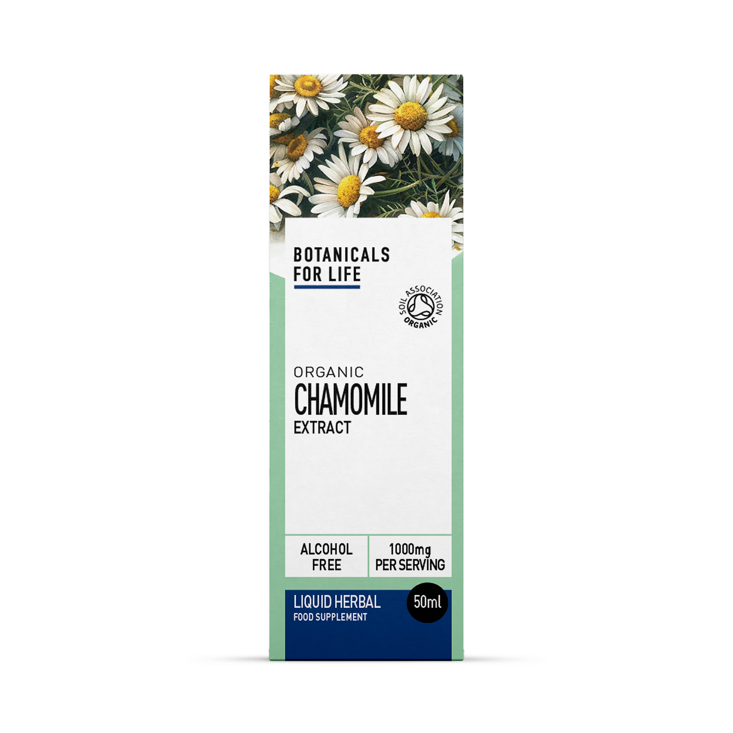 Botanicals For Life organic chamomile extract 50ml, UK version