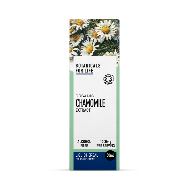 Botanicals For Life organic chamomile extract 50ml, UK version