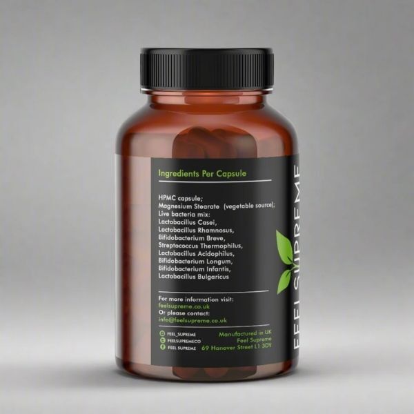 Feel Supreme probiotics 30 capsules, UK version