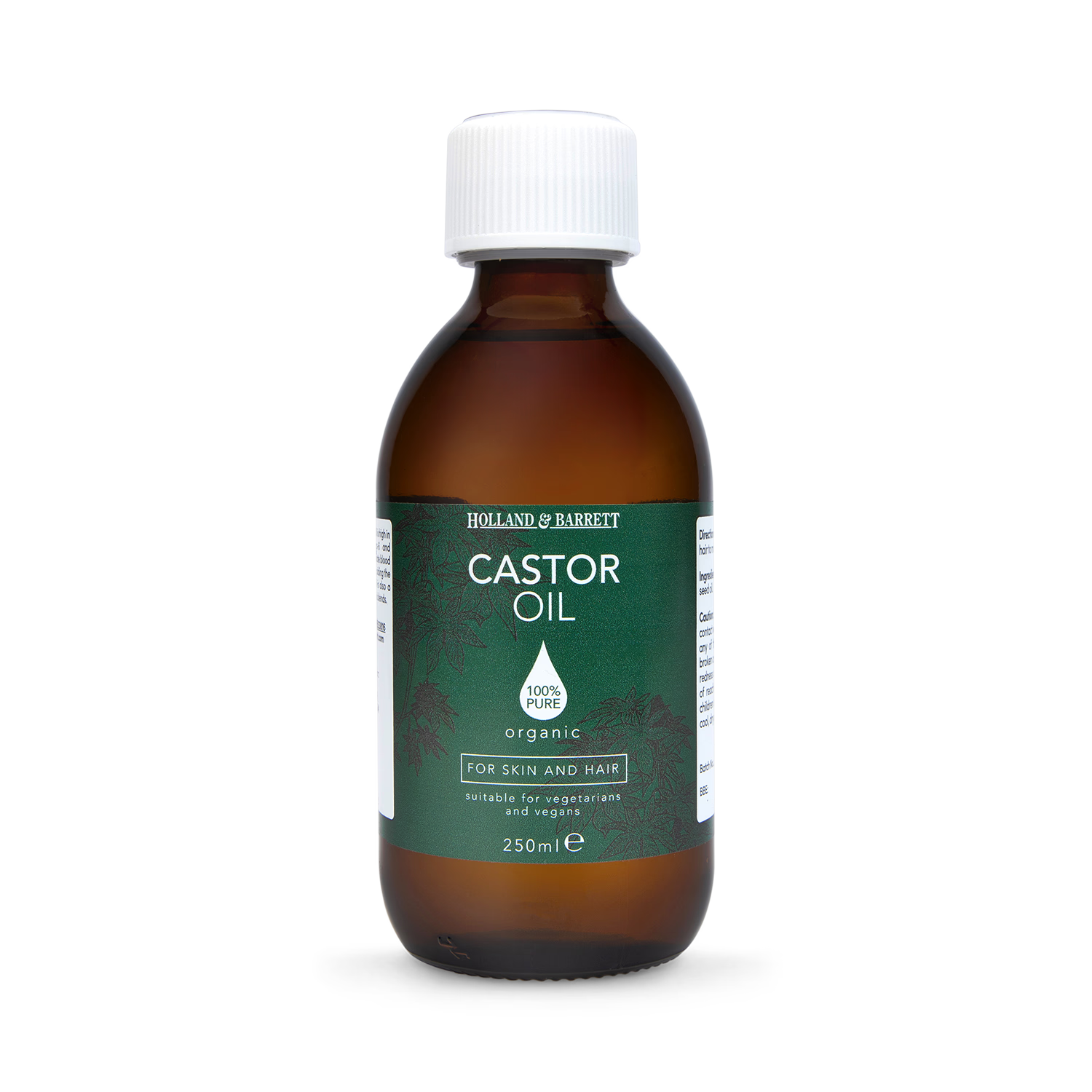 Holland & Barrett Castor Oil Cold-Pressed 250ml, UK version