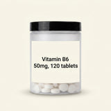 Holland & Barrett High Strength Vitamin B6 + Pyridoxine 100mg 120 Tablets - 50 mg